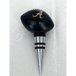 Alabama Football Wine Bottle Stopper With Burlap Gift‎ Bag